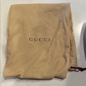 Gucci Beige Storage Pouch